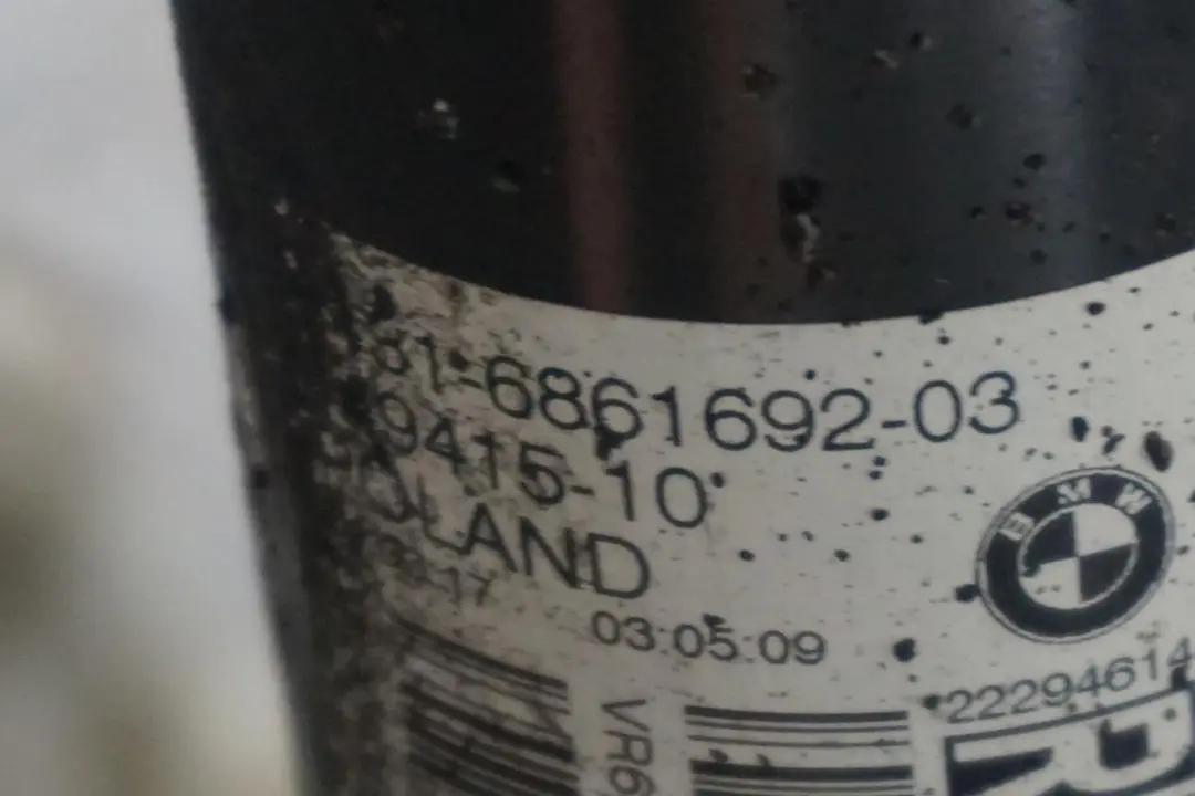 BMW X1 F48 18d B47 Front Right O/S Spring Strut Leg Suspension Brake Disc - SKU 6886754 - Part number 6886754