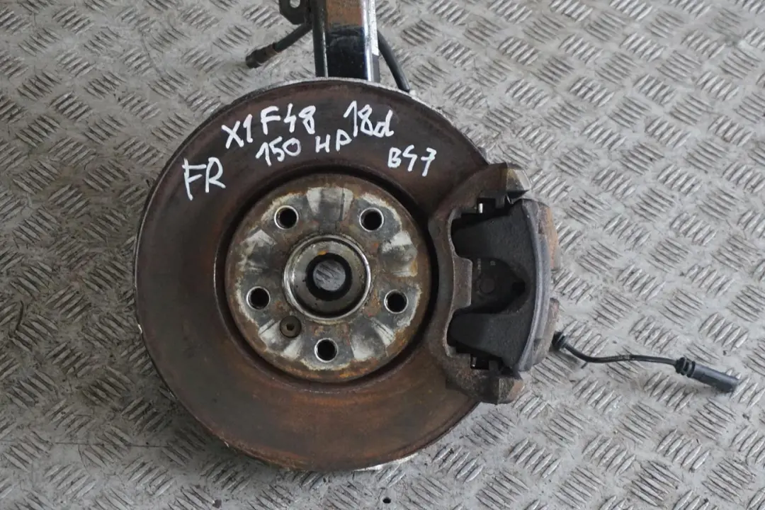 BMW X1 F48 18d B47 Front Right O/S Spring Strut Leg Suspension Brake Disc - SKU 6886754 - Part number 6886754