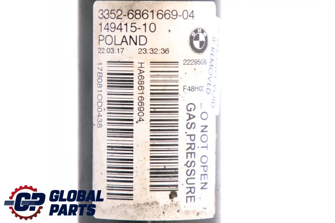 BMW X1 F48 Stoßdämpfer Hinten 6861669 - SKU 6886760 - Teilenummer 6886760