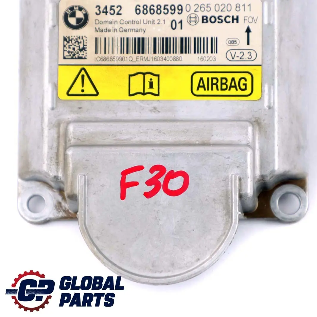 BMW F20 F21 F22 F30 F31 F32 ICM Steuergerät Modul ECU 6868599 - SKU 6887753 - Teilenummer 6887753