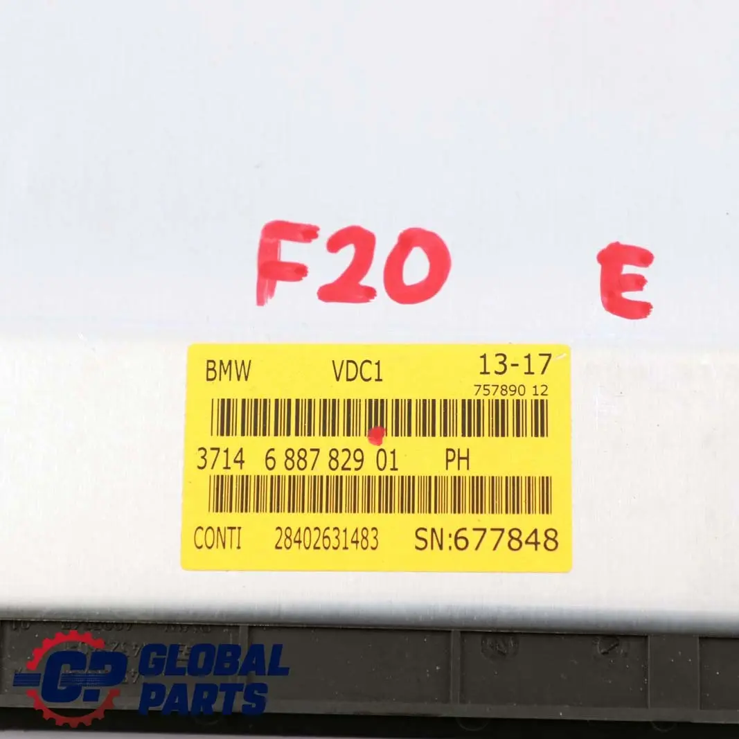 BMW 1 3 5 Series F10 F20 F30 VDC Rear M Sport Suspension Control Unit Module - SKU 6888037 - Part number 6888037