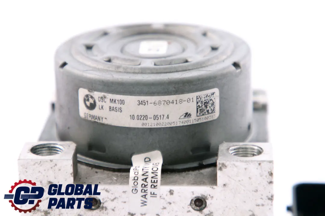 Pompa Freno Idraulica DSC 6870912 6870418 per BMW F20 F21 F22 F23 F30 F31 con numero di parte 6891615 BMW F20 F21 F22 F23 F30 F31 Pompa Freno Idraulica DSC 6870912 6870418 - SKU 6891615-2 - Numero di parte 6891615