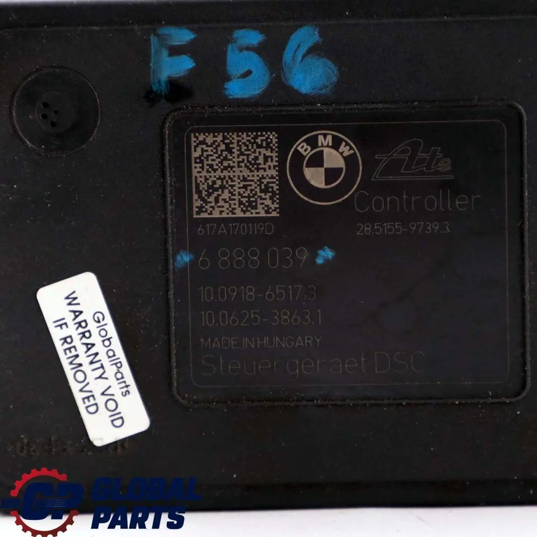 MINI Cooper F55 F56 F57 Pompa freno DSC Hydro Unit DSC MK100 6888039 6889167 - SKU 6897145-2 - Numero di parte 6897145