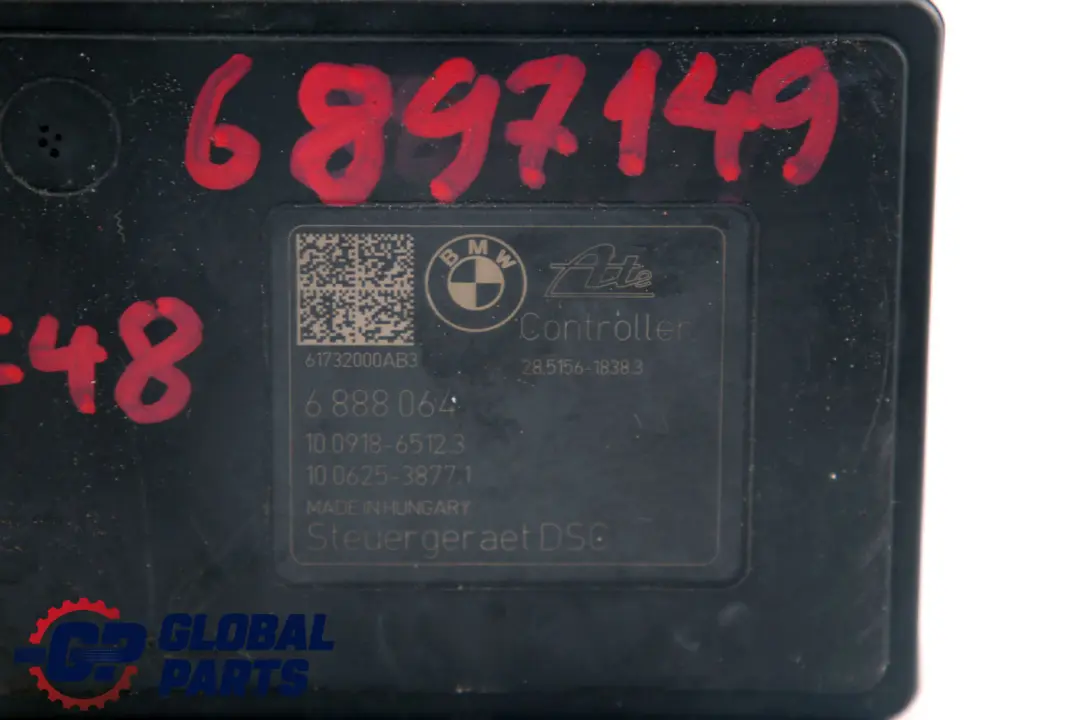 Unité hydraulique Pompe DSC pour BMW X1 X2 Series F39 F48 Mini Countryman F60 à propos du numéro de pièce 6888064 BMW X1 X2 Series F39 F48 Mini Countryman F60 Unité hydraulique Pompe DSC - SKU 6897149 - Numéro de pièce 6888064