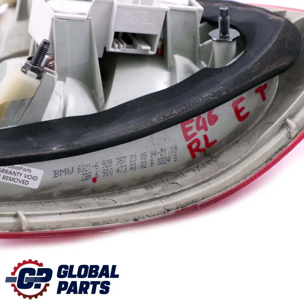 Heckleuchte Seitenwand Links Weiss für BMW 3 er E46 Touring mit Teilenummer 6900473 BMW 3 er E46 Touring Heckleuchte Seitenwand Links Weiss - SKU 6900473 - Teilenummer 6900473