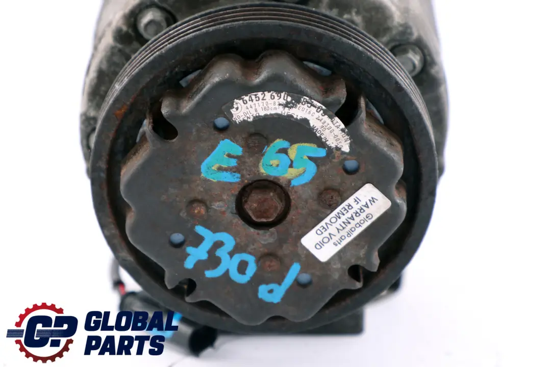 M57N Klimakompressor für BMW 7 er E65 730d mit Teilenummer 6901783 BMW 7 er E65 730d M57N Klimakompressor - SKU 6901783 - Teilenummer 6901783