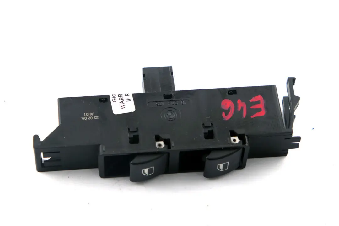 BMW 3 Series E46 Power Fold Driver Side O/S Window Lifter Switch Unit - SKU 6902175 - Part number 6902175
