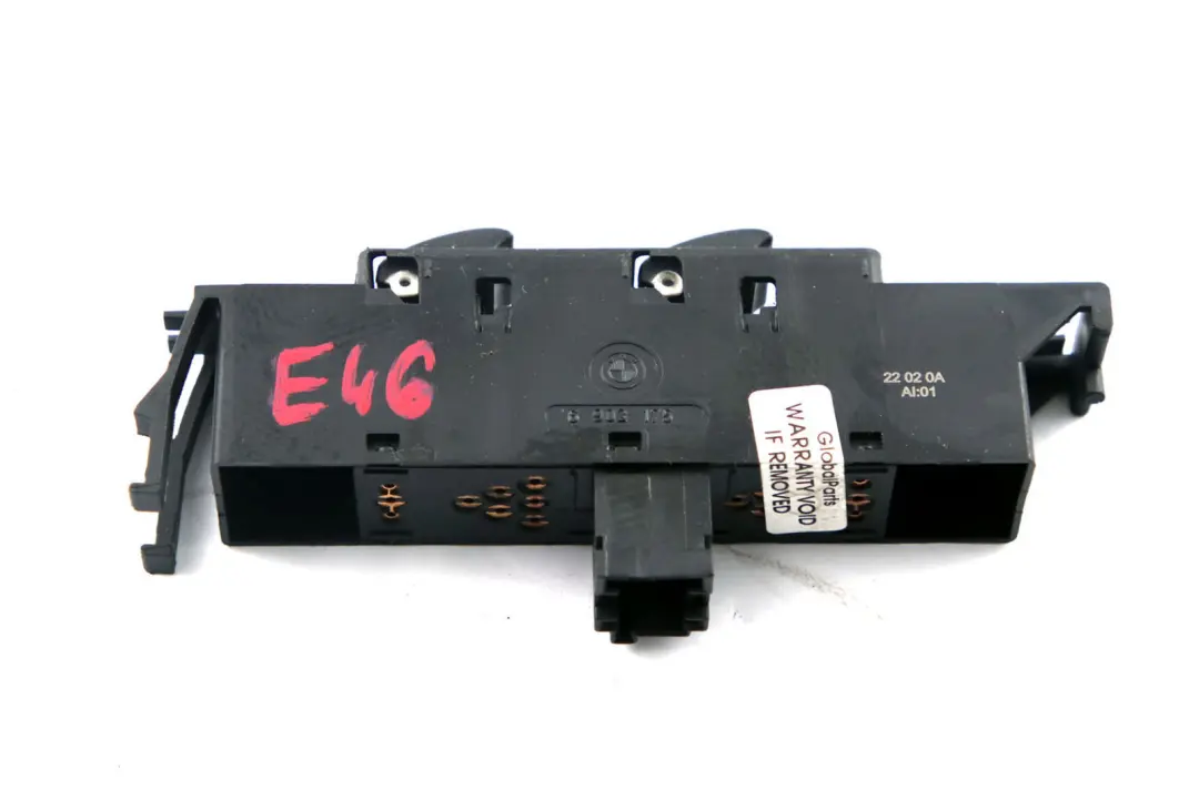 Fold Driver Side O/S Window Lifter Switch Unit to BMW 3 Series E46 Power with Part number 6902175 BMW 3 Series E46 Power Fold Driver Side O/S Window Lifter Switch Unit - SKU 6902175 - Part number 6902175