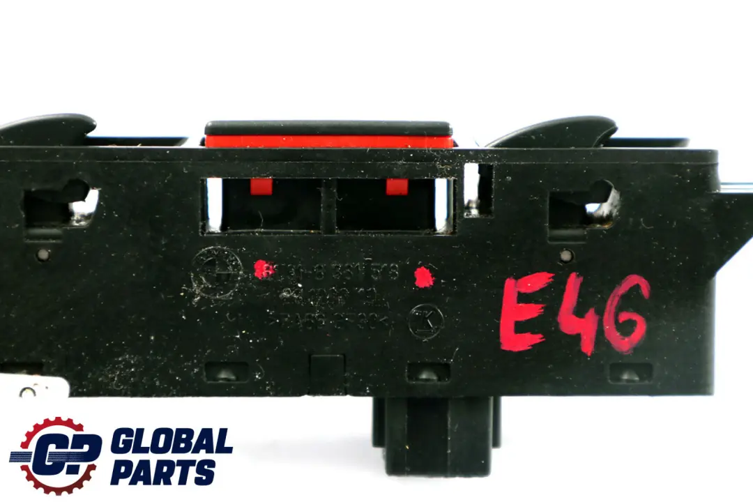Driver's Side Window Lifter Switch Black to BMW 3 Series E46 with Part number 6902184 BMW 3 Series E46 Driver's Side Window Lifter Switch Black - SKU 6902184 - Part number 6902184