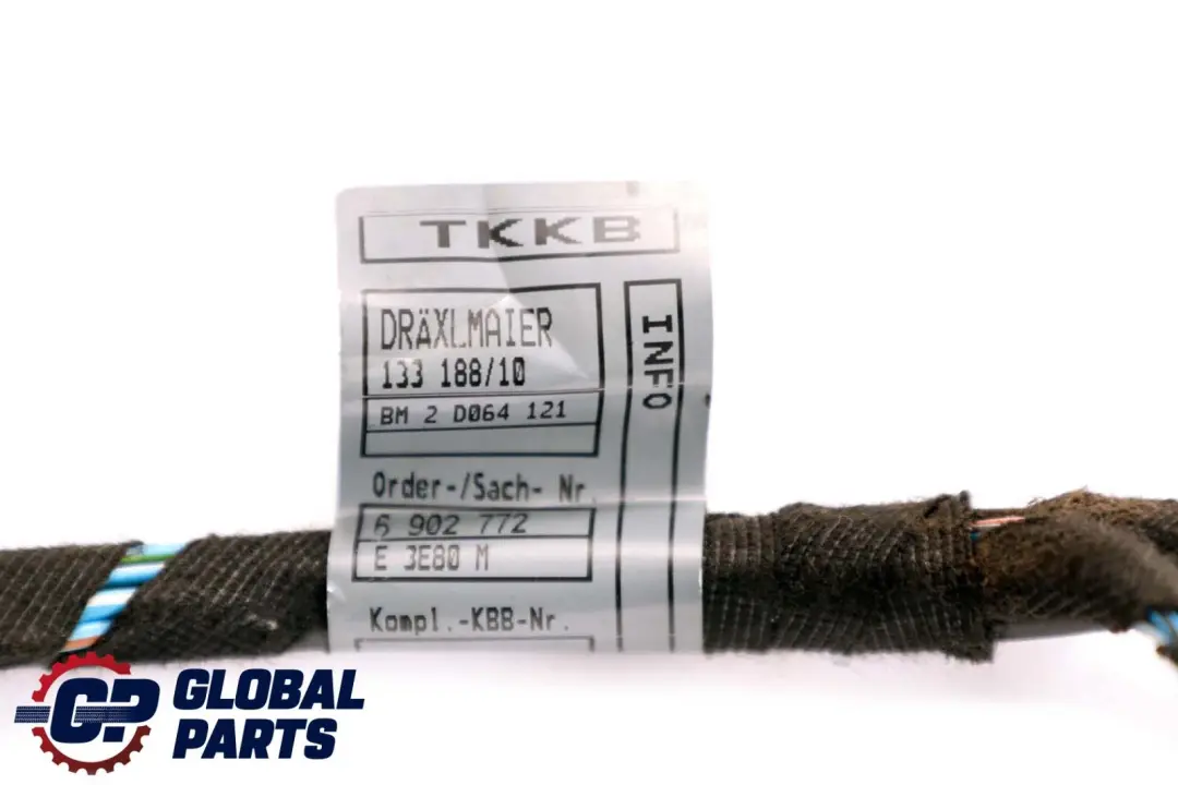 BMW E46 Cable Loom Puerta Delantera Lado del Conductor Mazo De cables - SKU 6902773 - Número de pieza 6902772