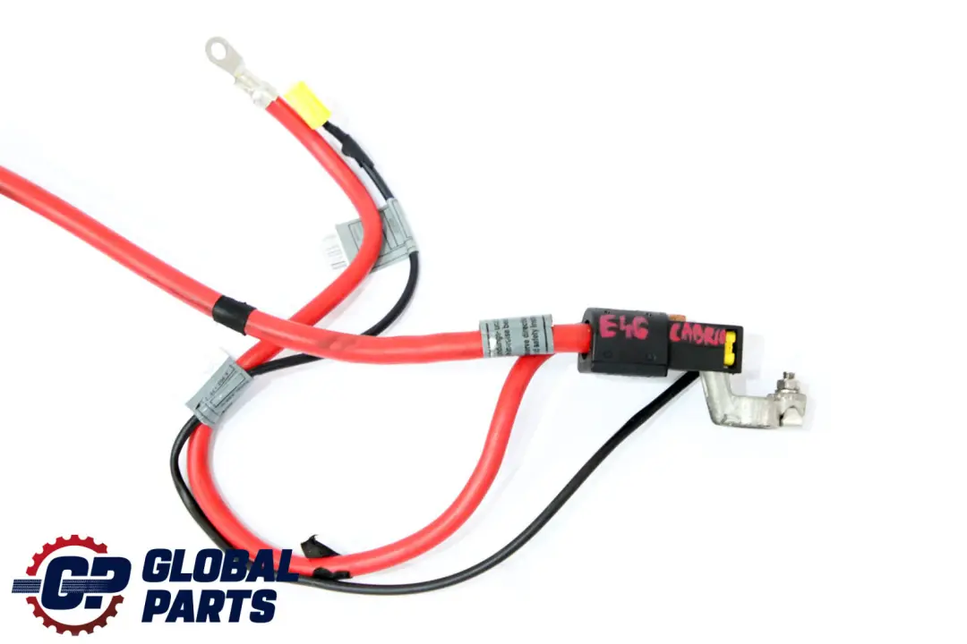 Positive Battery Cable Plus Pole to BMW E46 Cabrio Convertible with Part number 6903180 BMW E46 Cabrio Convertible Positive Battery Cable Plus Pole - SKU 6903180 - Part number 6903180