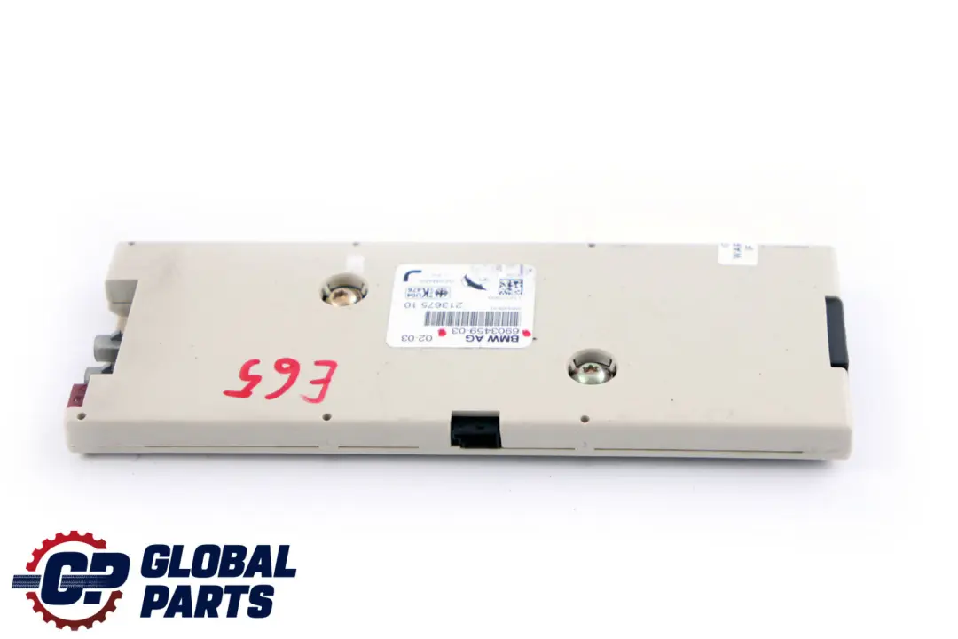 Reihe E65 E66 E67 Antennenverstärker Diversity für BMW 7 mit Teilenummer 6903459 BMW 7 Reihe E65 E66 E67 Antennenverstärker Diversity - SKU 6903459 - Teilenummer 6903459