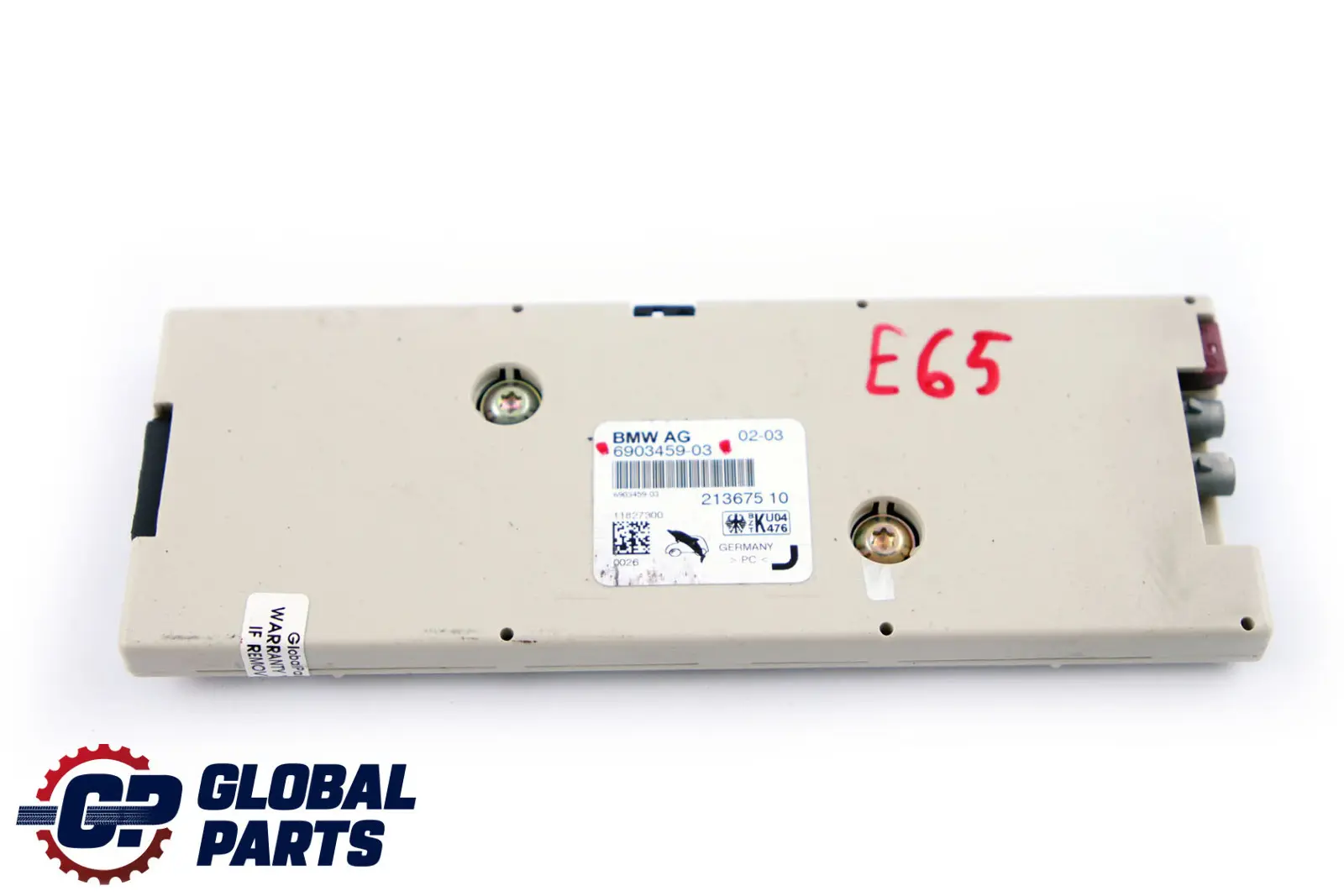 BMW 7 Series E65 E66 E67 Amplifier Rear Window Antenna Diversity 6903459