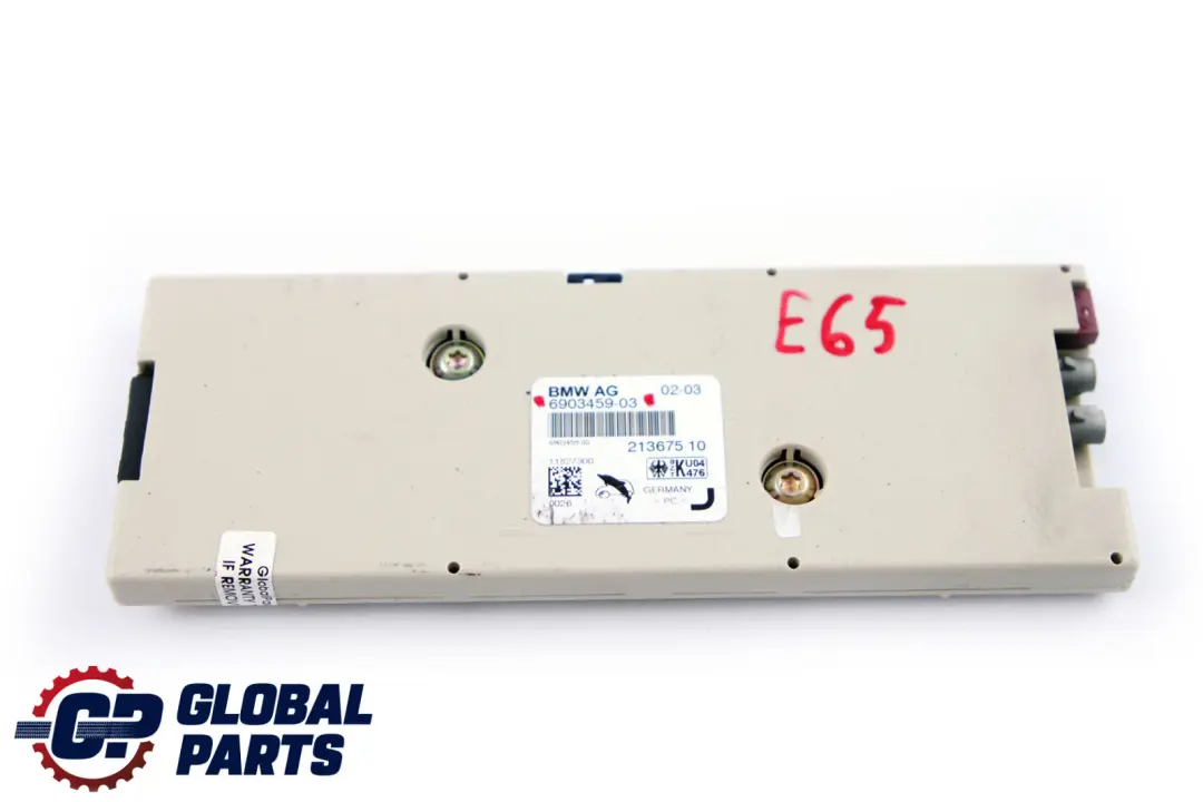 Reihe E65 E66 E67 Antennenverstärker Diversity für BMW 7 mit Teilenummer 6903459 BMW 7 Reihe E65 E66 E67 Antennenverstärker Diversity - SKU 6903459 - Teilenummer 6903459