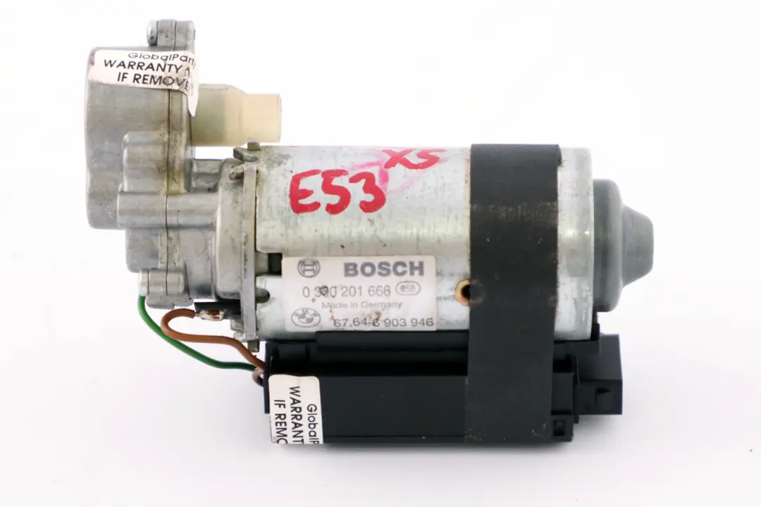 Steering Column Horizontal Adjustment Motor to BMW X5 E53 Electric with Part number 6903946 BMW X5 E53 Electric Steering Column Horizontal Adjustment Motor - SKU 6903946 - Part number 6903946
