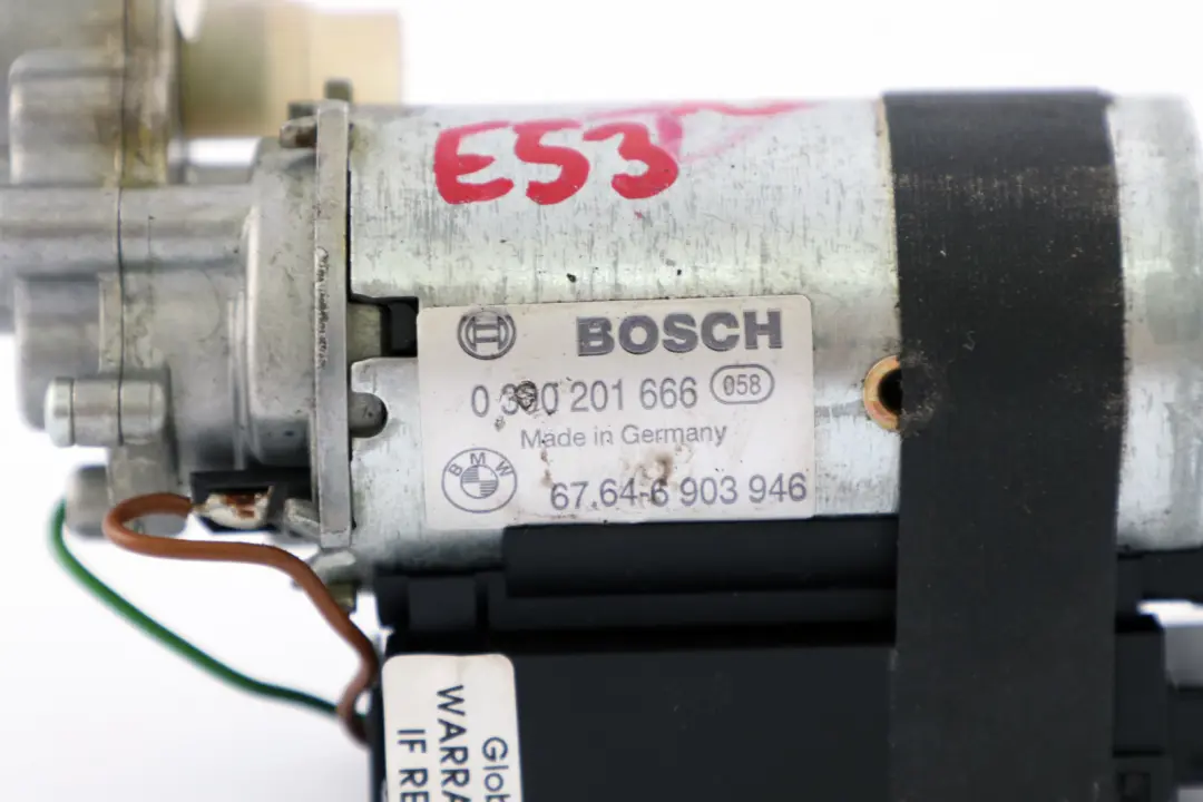 Colonne Horizontalverstellung Moteur electrique pour BMW X5 E53 E38 E39 à propos du numéro de pièce 6903946 BMW X5 E53 E38 E39 Colonne Horizontalverstellung Moteur electrique - SKU 6903946 - Numéro de pièce 6903946