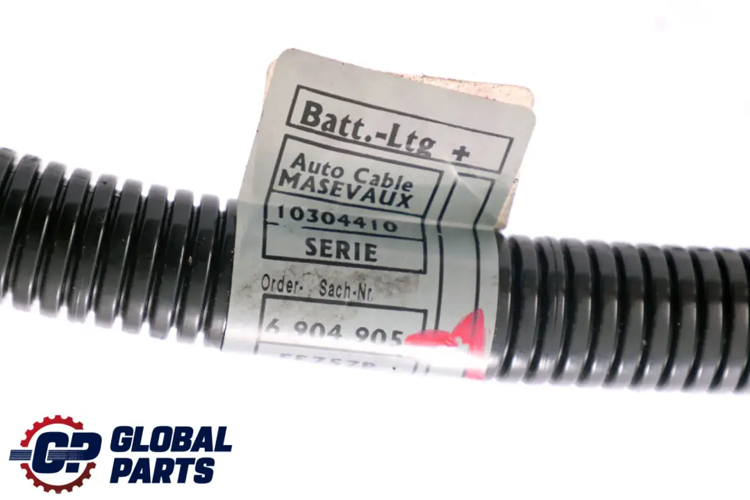 BMW Série 7 1 E65 E66 Câble de Batterie Positif Plus Pôle - SKU 6904905-1 - Numéro de pièce 6904905