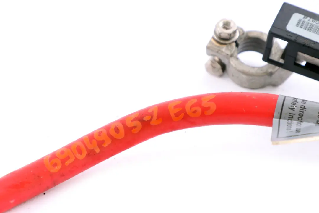 BMW E65 E66 Battery Cable Positive Plus Pole - SKU 6904905-2 - Part number 6904905