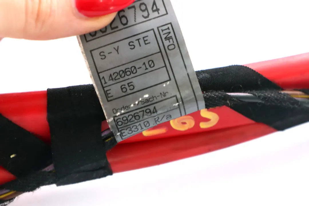 BMW 7 Series 2 E65 E66 Battery Cable Positive Plus Pole - SKU 6904905-3 - Part number 6904905