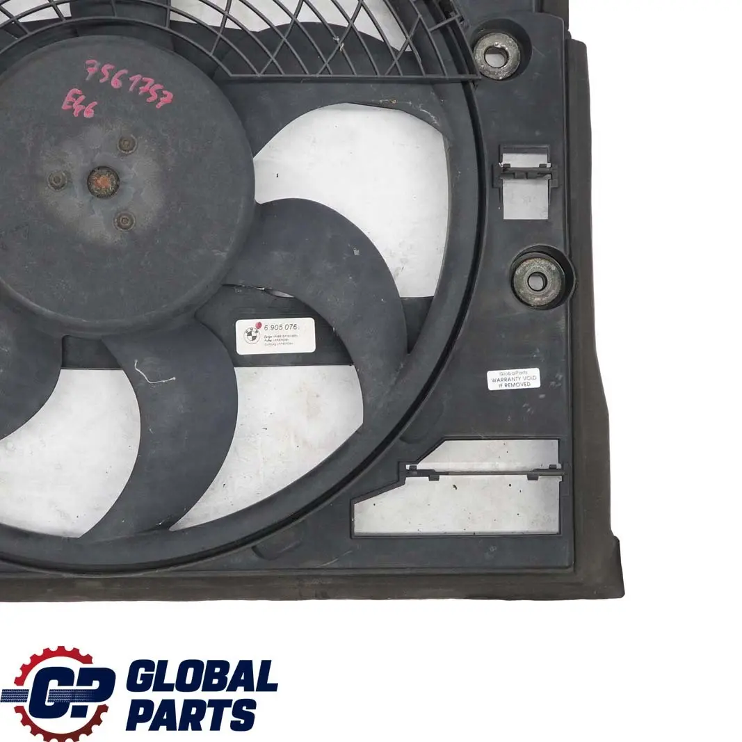 Lüfterzarge mit Lüfter Drucklüfter Benzin 6454 für BMW 3 E46 mit Teilenummer 6905076 BMW 3 E46 Lüfterzarge mit Lüfter Drucklüfter Benzin 6454 - SKU 6905076 - Teilenummer 6905076
