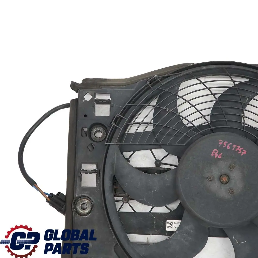 BMW 3 E46 Lüfterzarge mit Lüfter Drucklüfter Benzin 6454 - SKU 6905076 - Teilenummer 6905076