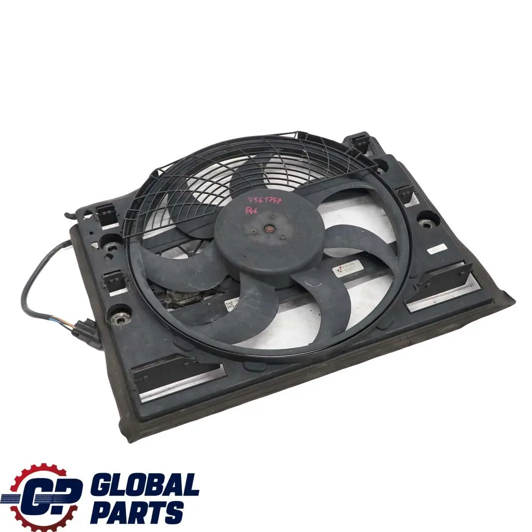 M52 M54 Engine Radiator Pusher Fan Petrol to BMW 3 Series E46 with Part number 6905076 BMW 3 Series E46 M52 M54 Engine Radiator Pusher Fan Petrol - SKU 6905076 - Part number 6905076