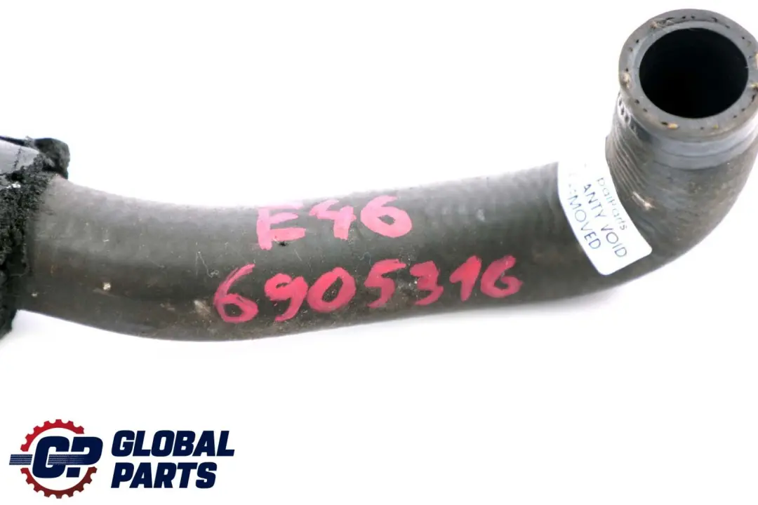 Hose Flow Water Valve Coolant Heater Pipe Line to BMW 3 Series E46 with Part number 6905316 BMW 3 Series E46 Hose Flow Water Valve Coolant Heater Pipe Line - SKU 6905316 - Part number 6905316