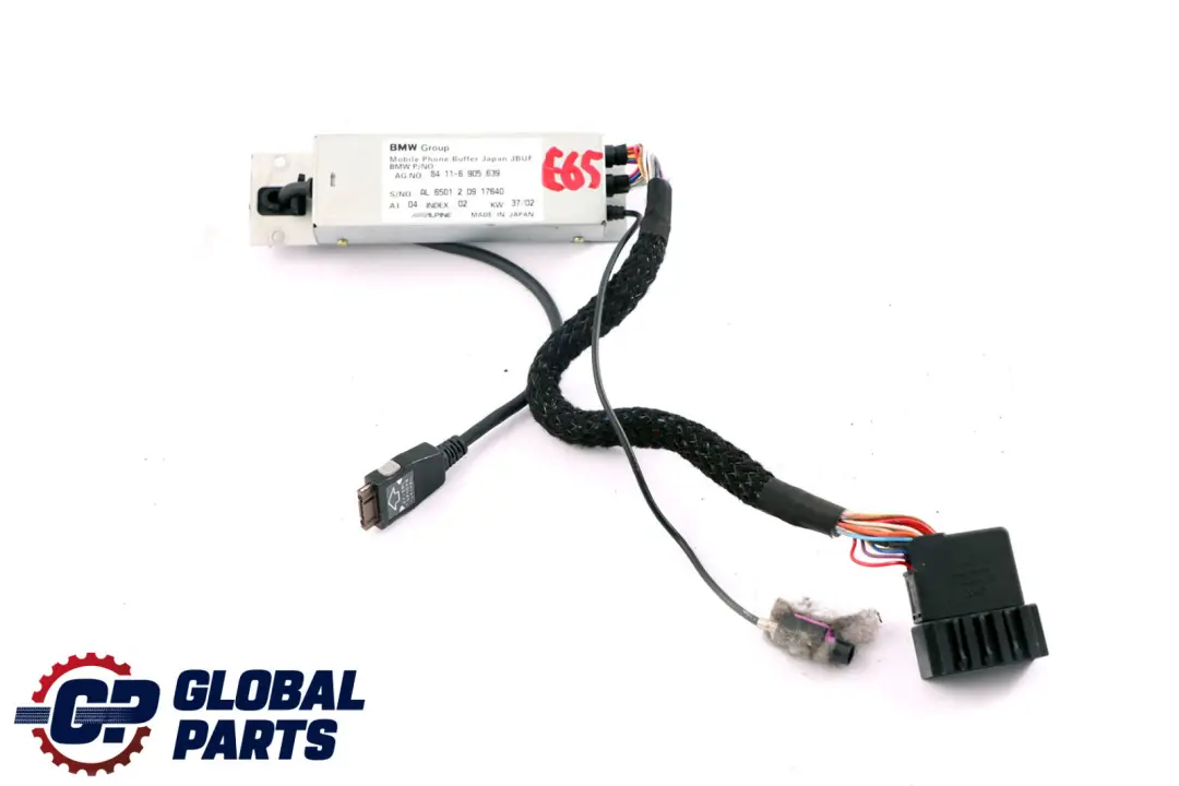 Japan Mobile Phone Buffer Module ECU J-buf to BMW E65 E66 with Part number 6905639 BMW E65 E66 Japan Mobile Phone Buffer Module ECU J-buf - SKU 6905639 - Part number 6905639