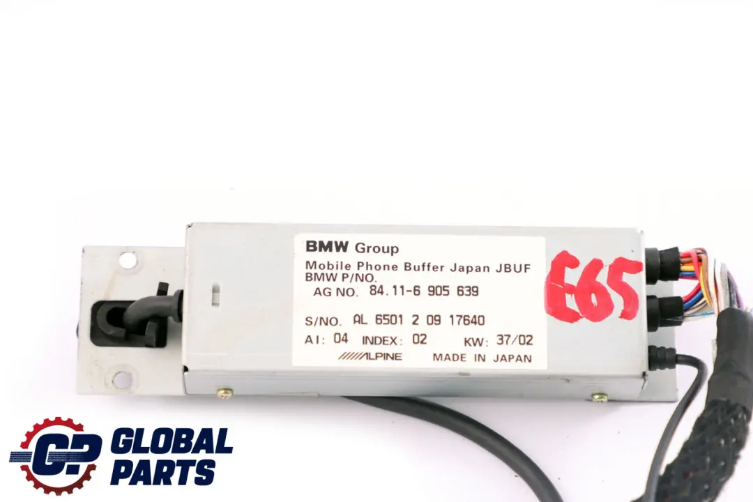 Module De Téléphone Portable Japonais ECU J-Buf pour BMW E65 E66 à propos du numéro de pièce 6905639 BMW E65 E66 Module De Téléphone Portable Japonais ECU J-Buf - SKU 6905639 - Numéro de pièce 6905639