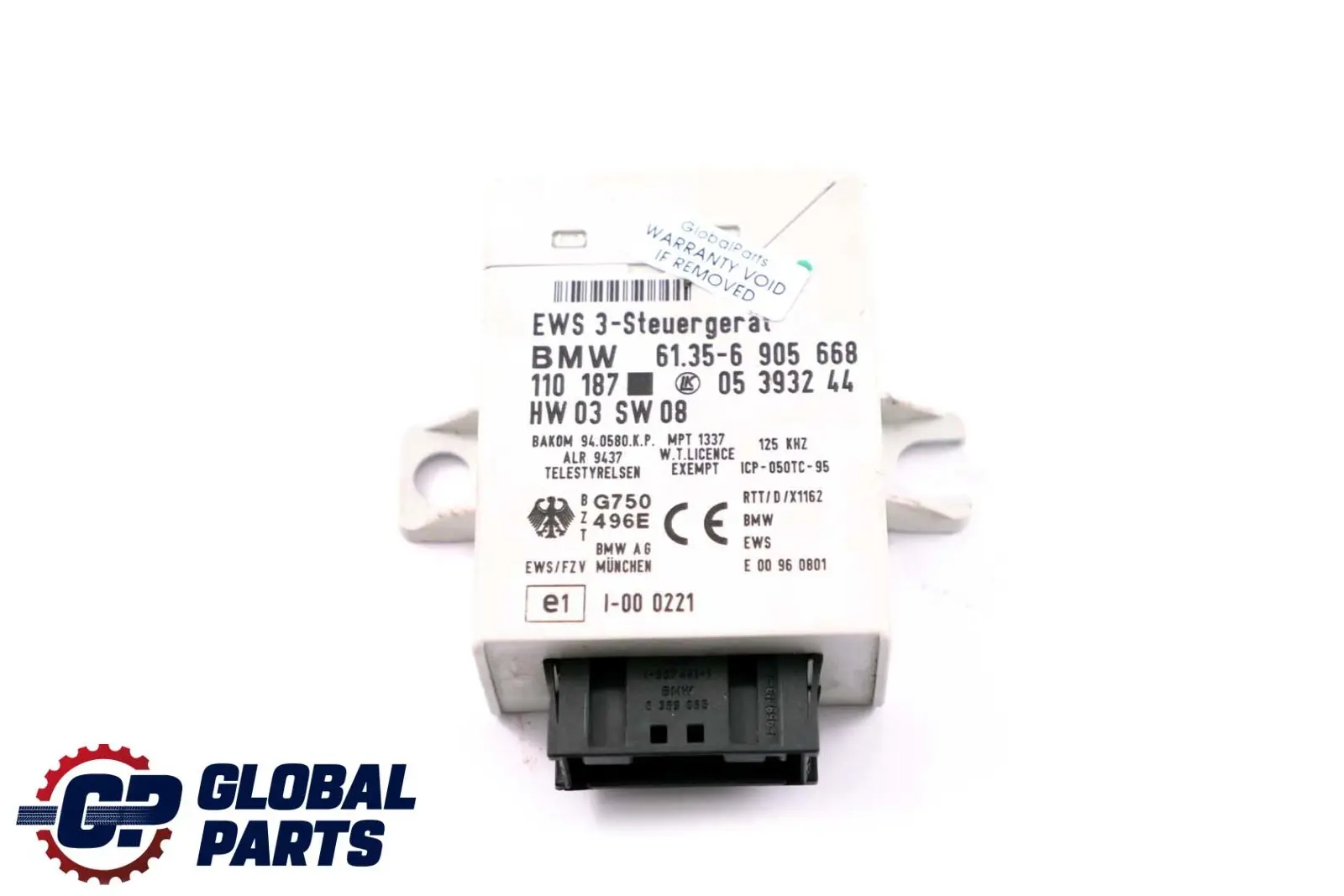 BMW X3 X5 E39 E46 E53 E83 Mini R50 R52 Unidad Control Control EWS3 6905668