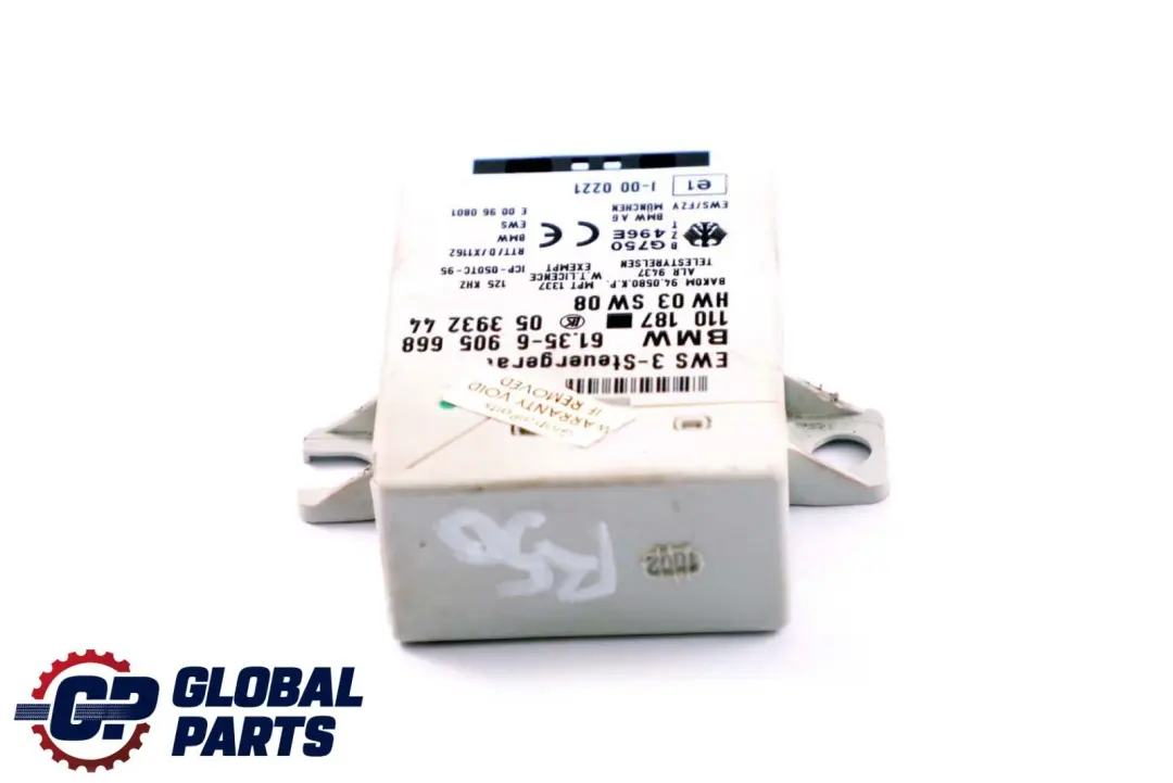 BMW X3 X5 E39 E46 E53 E83 Mini R50 R52 Control Unit Control Unit EWS3 - SKU 6905668 - Part number 6905668