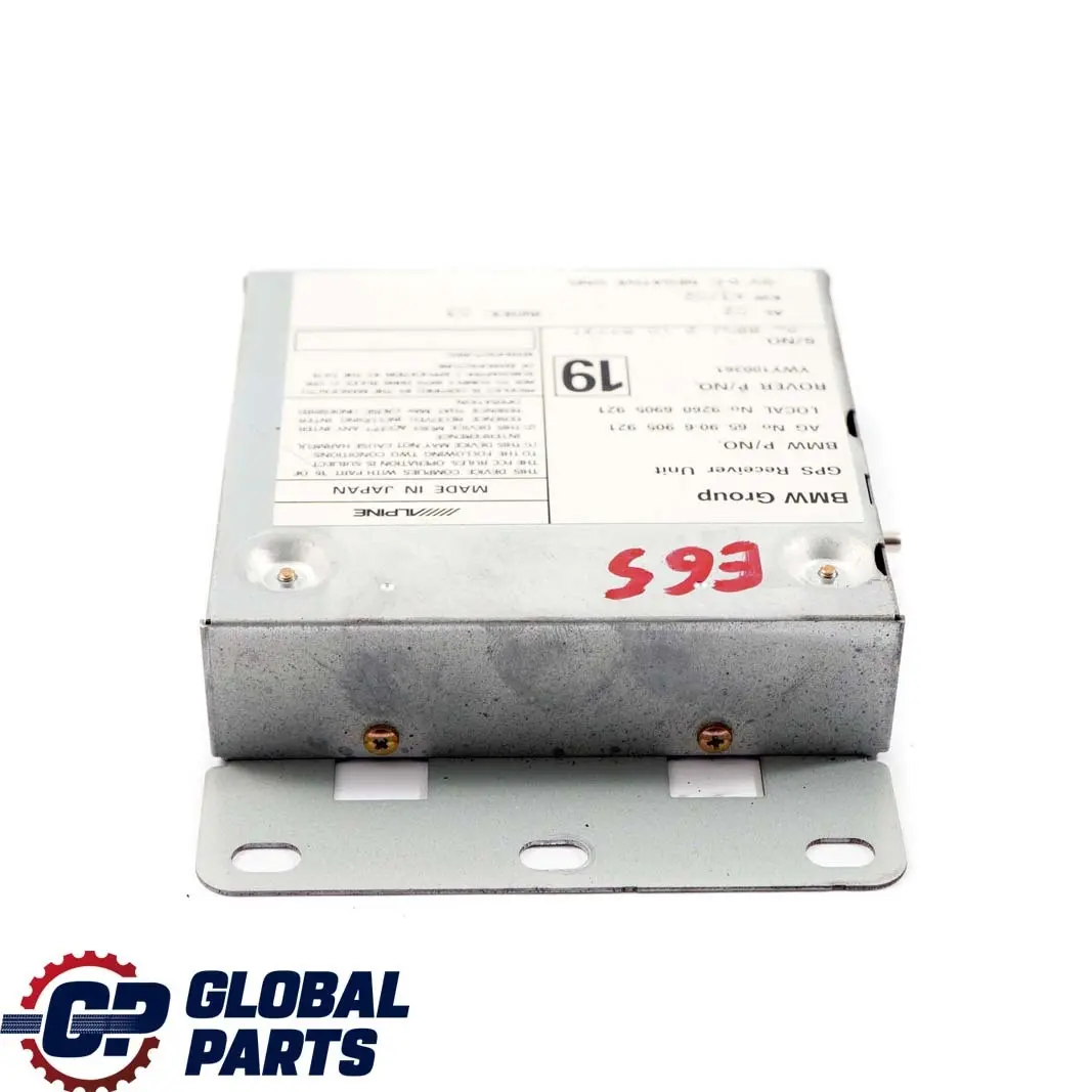 GPS Receptor Unidad De Control Modulo Japon para BMW X5 E39 E46 E53 E65 con número de pieza 6905921 BMW X5 E39 E46 E53 E65 GPS Receptor Unidad De Control Modulo Japon - SKU 6905921 - Número de pieza 6905921