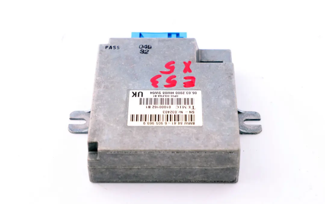 BMW 3 5 X5 Series E39 E46 E53 Control Unit Voice Input System Module - SKU 6905969 - Part number 6905969