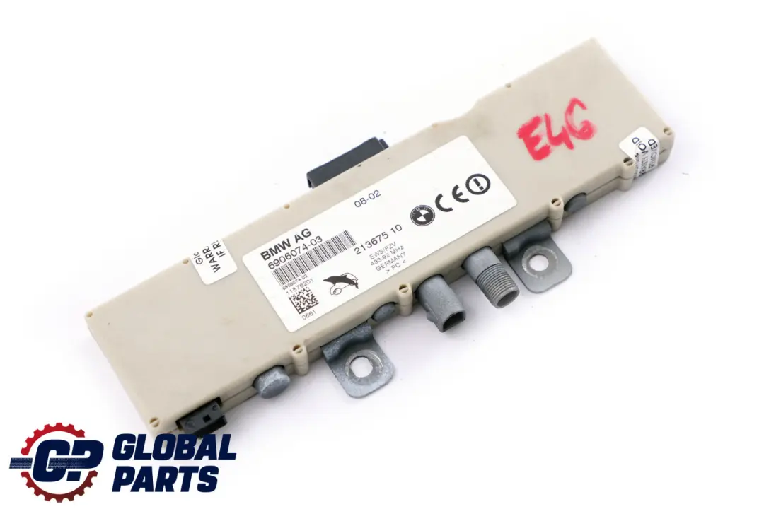 Antena Amplificador Diversity 433 MHZ para BMW E46 con número de pieza 6906074 BMW E46 Antena Amplificador Diversity 433 MHZ - SKU 6906074 - Número de pieza 6906074