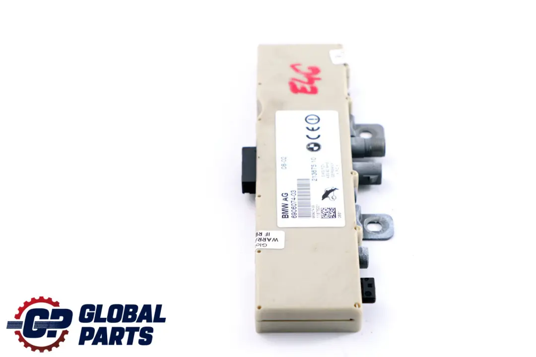 Antena Amplificador Diversity 433 MHZ para BMW E46 con número de pieza 6906074 BMW E46 Antena Amplificador Diversity 433 MHZ - SKU 6906074 - Número de pieza 6906074