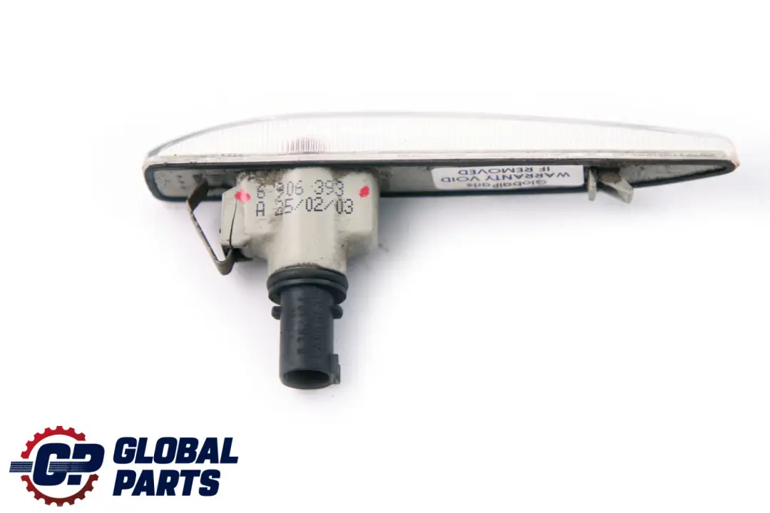 Indicatore Direzione Aggiuntivo Sinistro Bianco per BMW E65 con numero di parte 6906393 BMW E65 Indicatore Direzione Aggiuntivo Sinistro Bianco - SKU 6906393 - Numero di parte 6906393