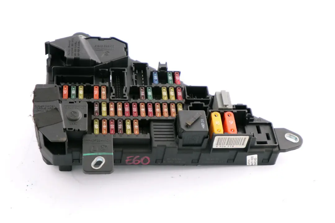 Caja Relés BMW E60 E61 E63 E64 Fusible Distribución De Potencia Trasera para con número de pieza 6906588 Caja Relés BMW E60 E61 E63 E64 Fusible Distribución De Potencia Trasera - SKU 6906558 - Número de pieza 6906588