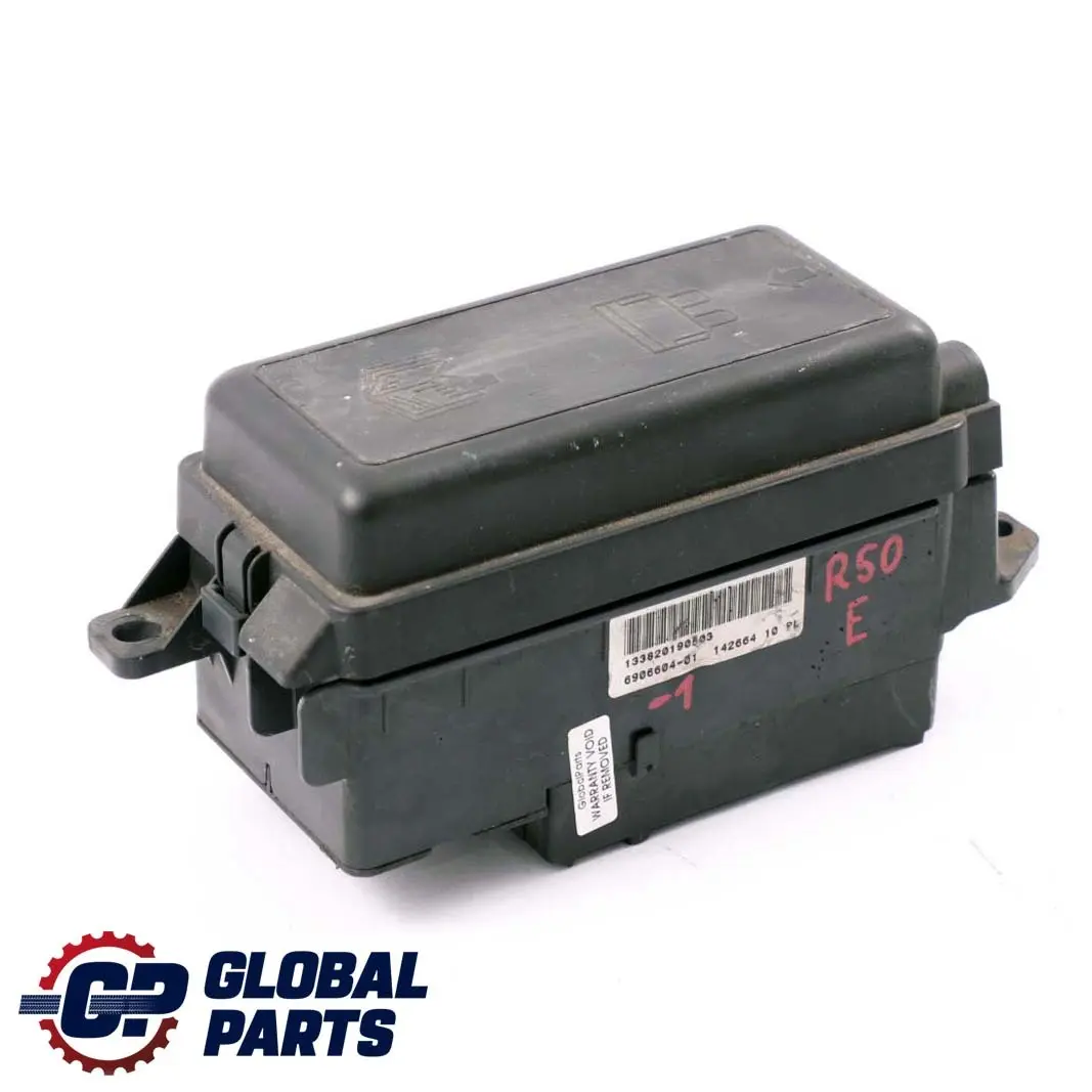 Caja De fusibles De distribucion delantera para Mini Cooper One R50 R52 R53 1 con número de pieza 6906604 Mini Cooper One R50 R52 R53 1 Caja De fusibles De distribucion delantera - SKU 6906604-1 - Número de pieza 6906604