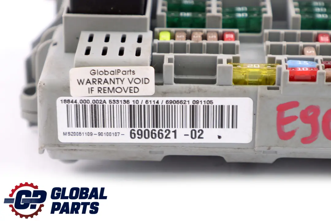 Boîte À Fusibles Distribution Électrique Avant pour BMW E87 E90 E91 E92 E93 à propos du numéro de pièce 6906621 BMW E87 E90 E91 E92 E93 Boîte À Fusibles Distribution Électrique Avant - SKU 6906621 - Numéro de pièce 6906621