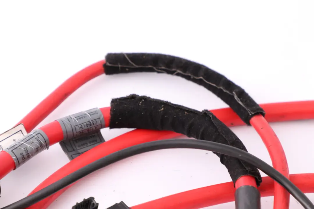 Positive Lead Red Cable Wire Plus Pole to BMW X5 Series E53 Battery with Part number 6906911 BMW X5 Series E53 Battery Positive Lead Red Cable Wire Plus Pole - SKU 6906911-1 - Part number 6906911