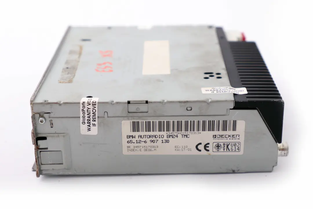 BMW 3 X3 X5 Series E46 E53 E83 BMW Autoradio BM24 Radio Professional TMC 690713 - SKU 6907130 - Part number 6907130