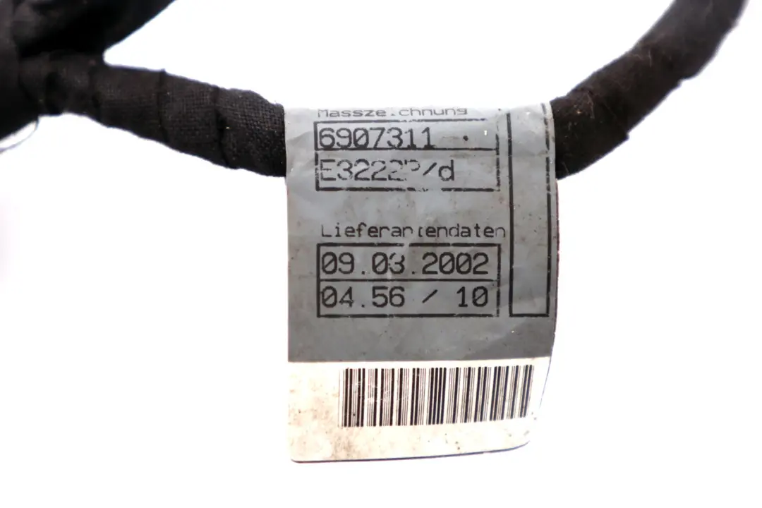 BMW 7 Series E65 Dynamic Drive Pump Wiring Loom Harness ARS Valve Block - SKU 6907314 - Part number 6907314