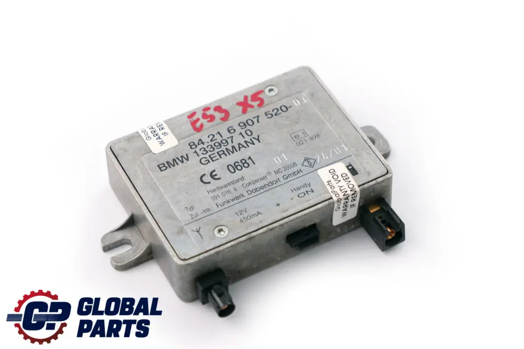 Leitungskompensator Dualband H?ndefrei Telefono per BMW X5 E39 E53 con numero di parte 6907520 BMW X5 E39 E53 Leitungskompensator Dualband H?ndefrei Telefono - SKU 6907520 - Numero di parte 6907520