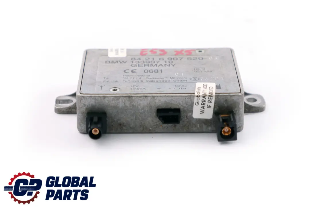 Leitungskompensator Dualband händefrei Telefon für BMW 5 X5 er E39 E53 mit Teilenummer 6907520 BMW 5 X5 er E39 E53 Leitungskompensator Dualband händefrei Telefon - SKU 6907520 - Teilenummer 6907520