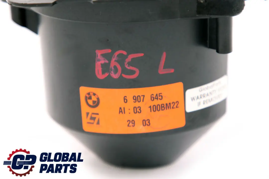 BMW 7 E65 E66 E67 Lautsprecherbox links - SKU 6907645 - Teilenummer 6907645