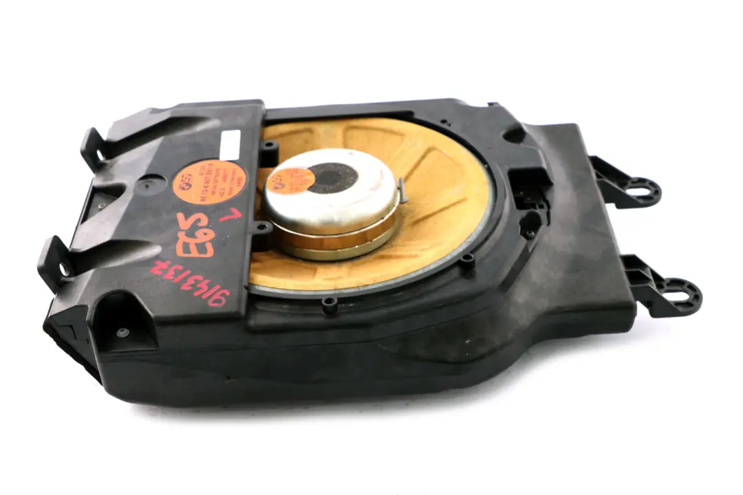 BMW 7 Series E65 E66 E67 Central Bass Speaker Left N/S Logic 7 - SKU 6907651 - Part number 9143137