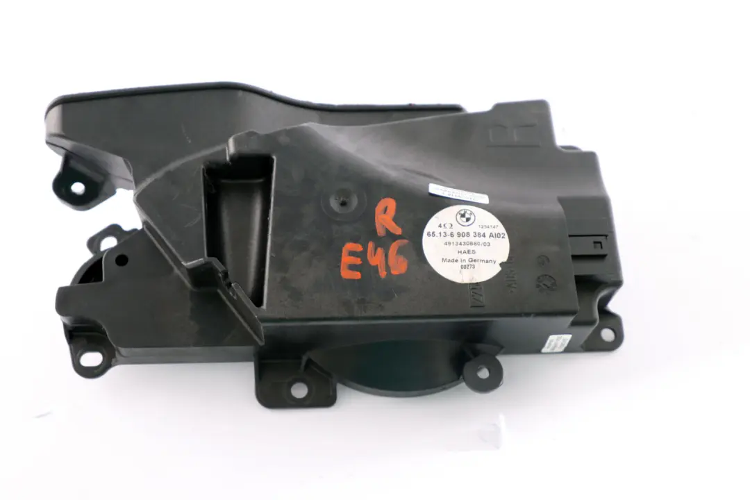 Speaker Loudspeaker Box Stereo Right O/S to BMW 3 Series Compact E46 with Part number 6908384 BMW 3 Series Compact E46 Speaker Loudspeaker Box Stereo Right O/S - SKU 6908384 - Part number 6908384
