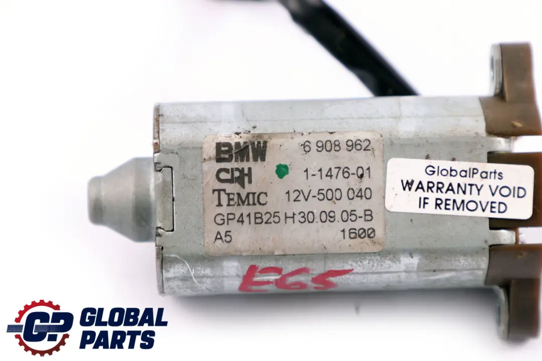 Motore Elettrico Colonna Sterzo per BMW E65 con numero di parte 6908962 BMW E65 Motore Elettrico Colonna Sterzo - SKU 6908962 - Numero di parte 6908962