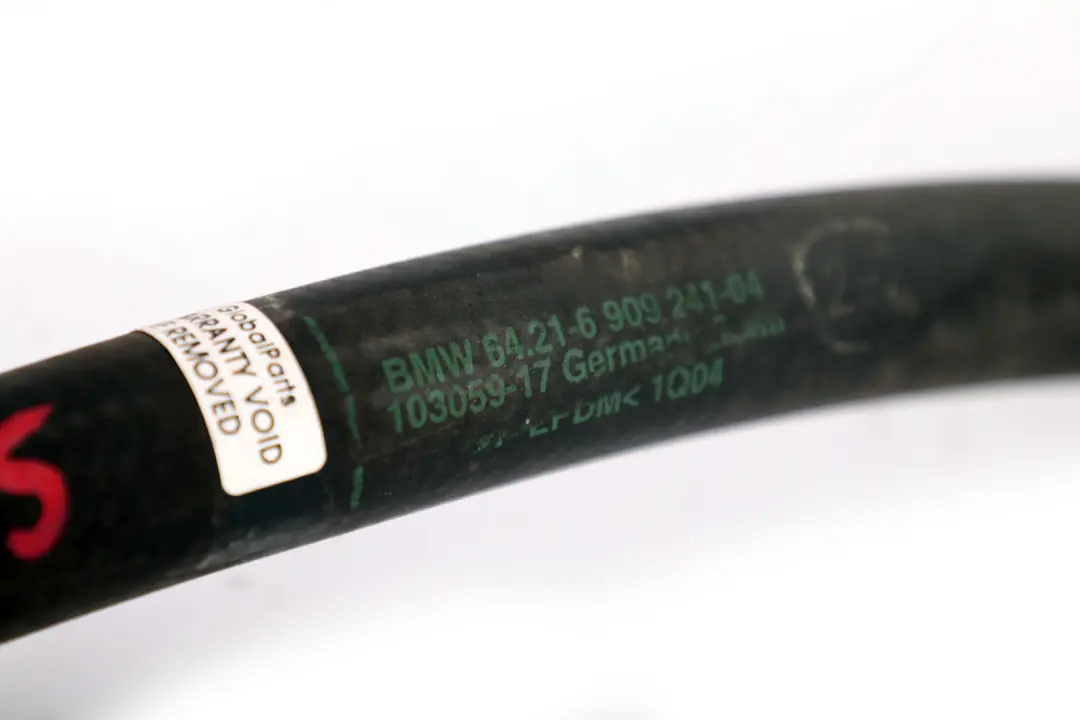 BMW Z4 E85 Radiador Refrigerante Tubo De ventilacion Manguera Gasolina - SKU 6909241 - Número de pieza 6909241