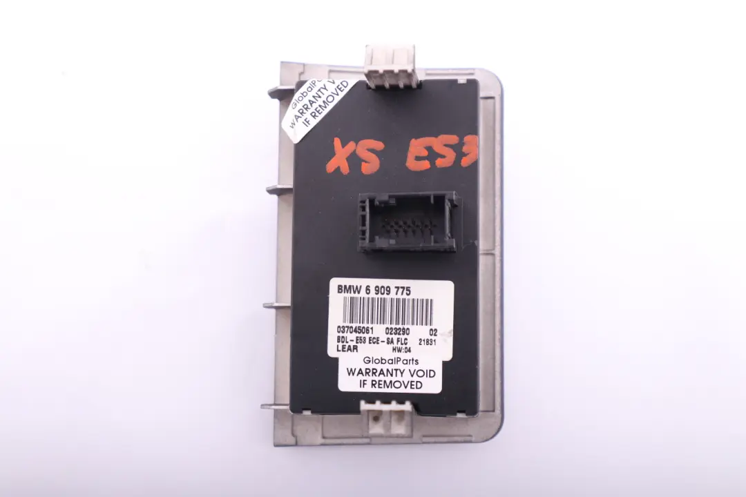 BMW X5 E53 Headlight Fog Light Control Element Lamp Switch Panel - SKU 6909775 - Part number 61316909775
